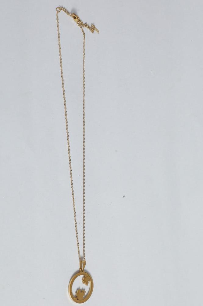 VS Stainless Steel  Chain Necklace for Girls & Women