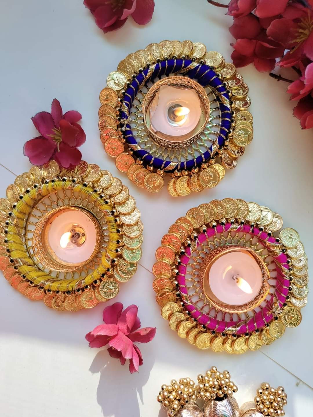 Decorative Diya Set of 2