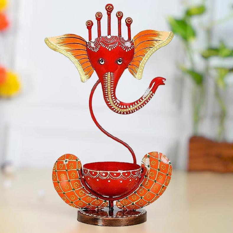 VS  T- Light Holder Ganesha Size