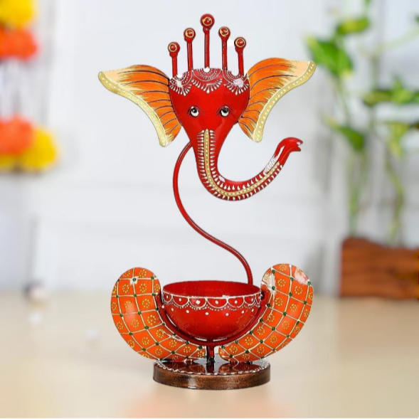 T-Light Diya Holder Ganesha