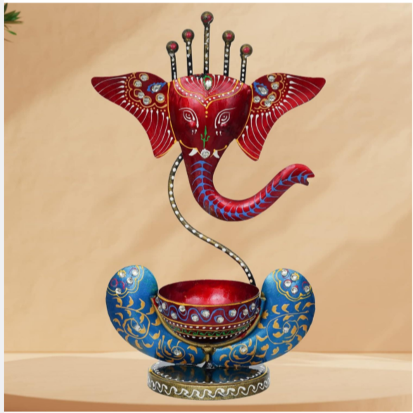 T-Light Diya Holder Ganesha