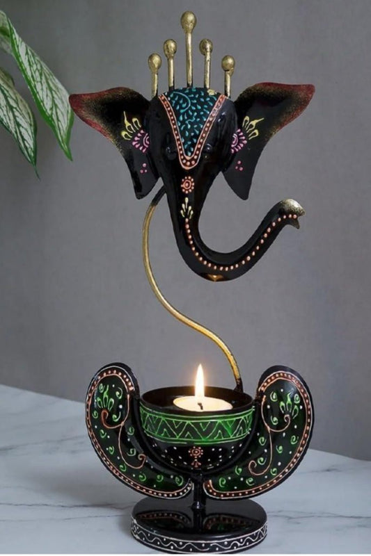 VS  T- Light Holder Ganesha Size