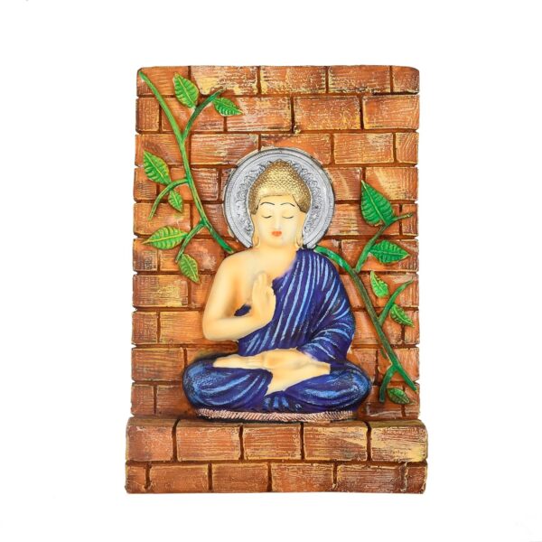 Antique Blessing Buddha Statue Sculpture Home Decor Living Room Idol &  Gift Decorative Showpiece .